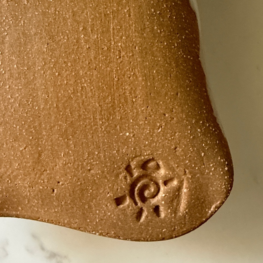 Handmade Pottery Wall Pocket - Picture 6 of 9